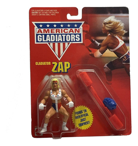 Zap Gladiadores Americanos. 1991. En Blister