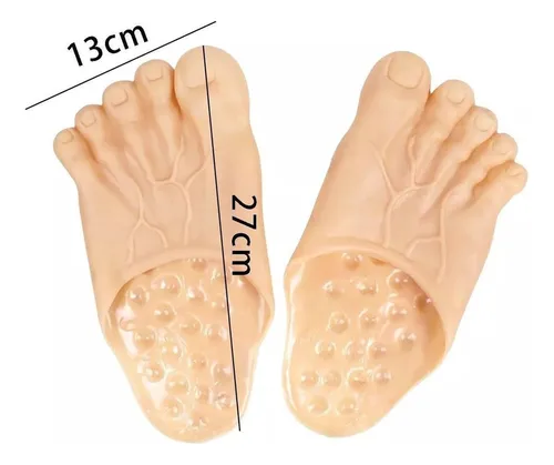 Zapatos De Punta Bigfoot Gigantes Zapatillas Divertidas