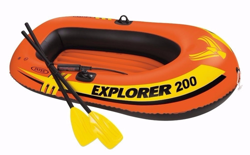 Imagen 2 de 3 de Bote Inflable Explorer 2 Personas Intex, Acuarela