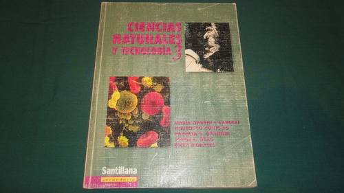 Ciencias Naturales Y Tecnología 3 -ed Santillana -1996