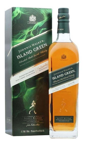 Whisky Johnnie Walker Island Green 1L