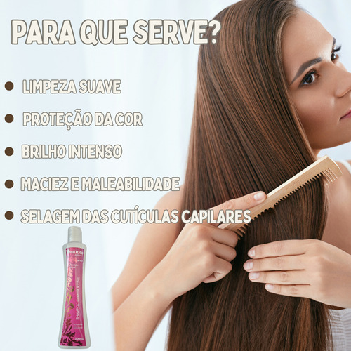 Shampoo Com Silicone 500ml - Midori Profissiona