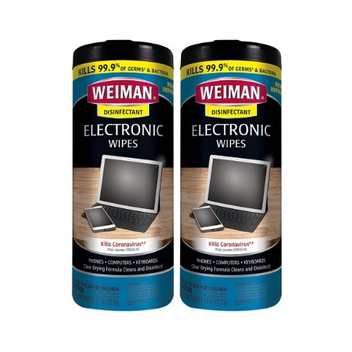 Toallitas Limpiadoras Electrónicas Weiman 2 Pack