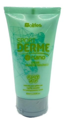  Creme Sport Derme Solifes Nano Tecnológico Creme 60ml