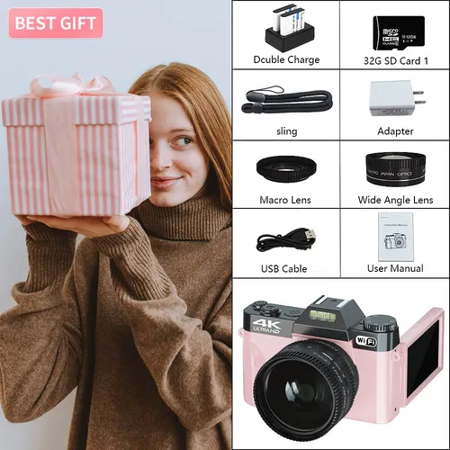 Wikico Cámaras Digitales Para Fotografía, Cámara De Vlog.