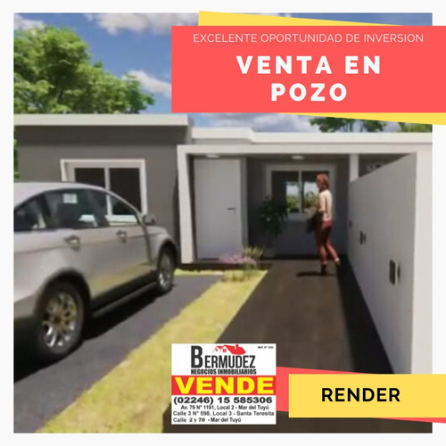 Imagen 1 de 12 de Venta Chalet En Cuotas A Estrenar 87 E/ 5 Y 6 Mar Del Tuyu