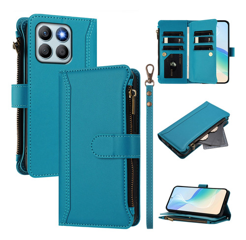 Funda De Teléfono Para Honor 9 Lite 90pro 9x, Funda De Piel Con Cierre Tipo Cartera, A Prueba De Golpes