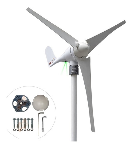 Turbina Eólica Generador Con Viento 400w 12v / Impotec