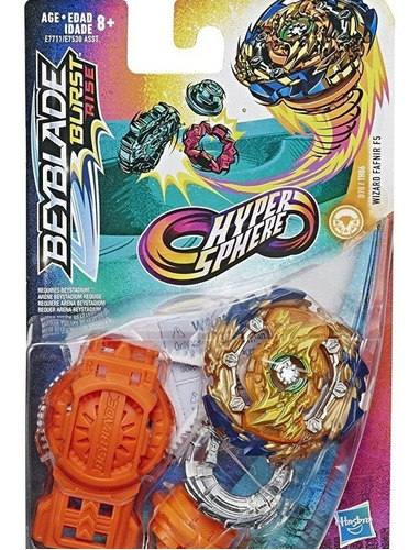 Beyblade Wizard Fafnir F5 Hyper Sphere Hasbro Burst Rise Nue