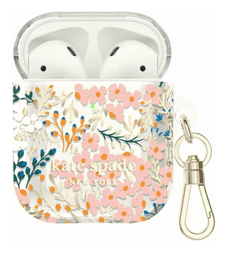 Kate Spade New York Funda Protectora Para AirPods Con Anillo