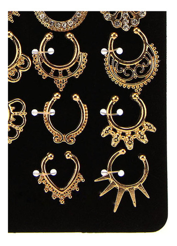 Anillos En Forma De C Para La Nariz, Joyería Para Piercing