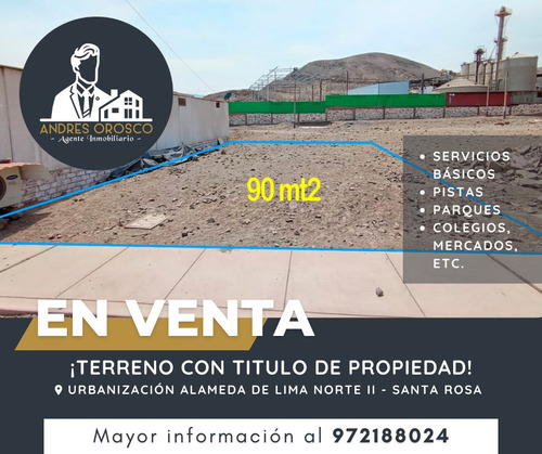 Terreno En Zona Urbanizada Con Todos Los Servicios