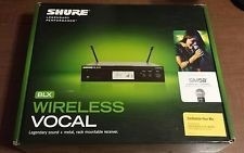 Imagen 8 de 9 de Microfono Inalámbrico Shure Blx24r/sm58 Rack Sm58