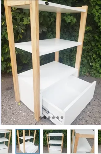 Mueble Para Bebe Cajon Estantes Nórdico Montessori Cambiador - $ 210.151,62