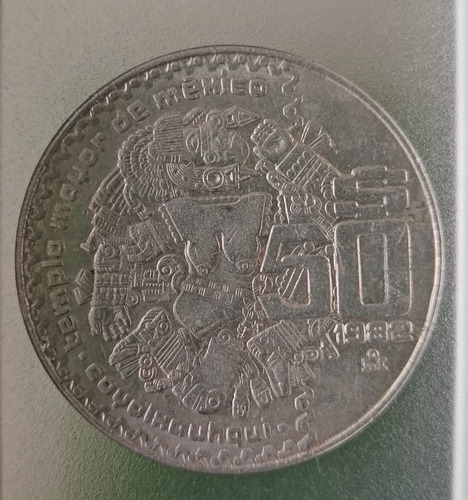 Moneda Mexicana 50 Pesos Año 1982