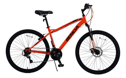 Bicicleta Benoá G26k0912 Laranja Aro 26 Freio V-brake