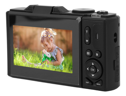 Cámara Digital 4k, 64 Mp, Uhd, Zoom 18x, Enfoque Automático,