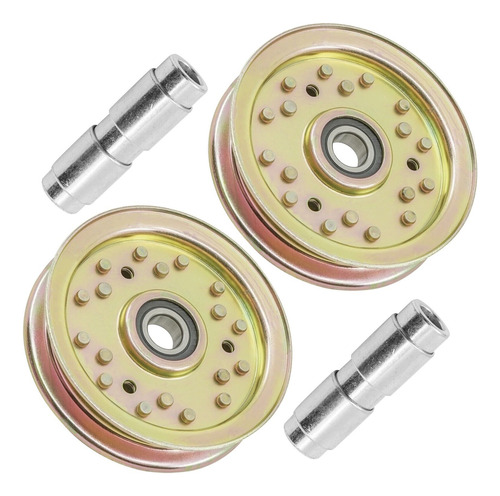 Caltric 1-603497 Idler Pulleys & Bushings For Exmark Ex Cch
