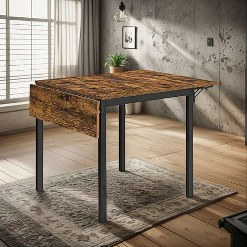 Vasagle Mesa De Comedor Plegable Extensible Para Espacios