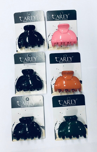 Broche Carey Hebilla Para Pelo X 6 Unid Ar1 Care2 Ellobo
