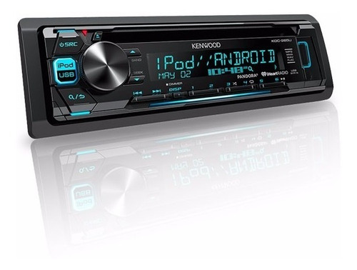 Autoestéreo Kenwood Kdc-265u Radio Fm Cd Usb Din Multicolor