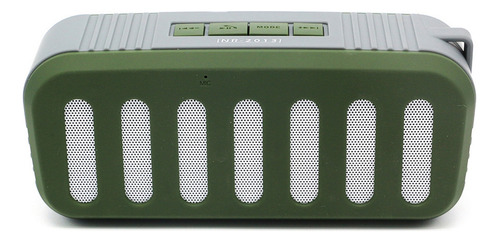Bocina Parlante Mi Portable Bluetooth Speaker Radio Nr2013 Color Verde