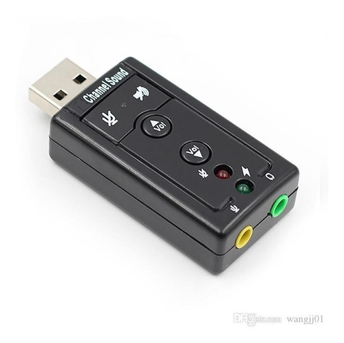 Adaptador De Audio C/mic Usb 2.0 Sonido 3d /ut-usnd33