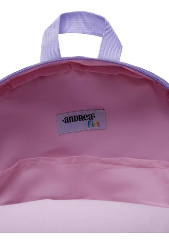 Set Mochila, Bolso Y Peluche Morado De Unicornio Para Niña