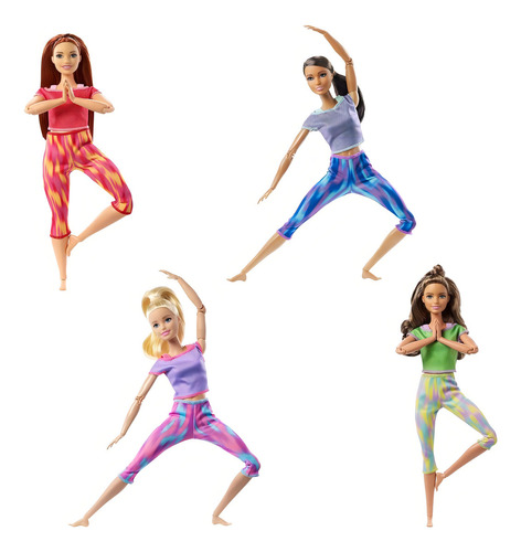 Barbie Articulada Made To Move