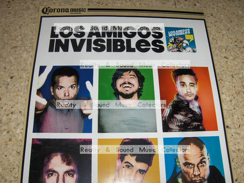 Amigos Invisibles Poster Plaza Condesa Original De Coleccion (Usado)