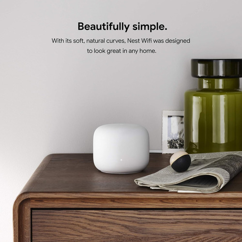 Router Google Nest Wifi, 2da Gen, 613m2 De Cobertura, 3u.