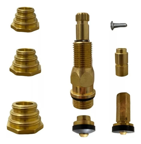 Kit Reparo Salva Registro Pressão Chuveiro 10x1 Metal