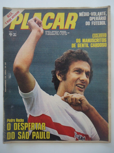 Placar #140 17-nov-1972 Com Poster Do Fluminense E Goiás