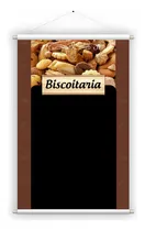 Comprar Banner Lousa Para Biscoitaria Modelo Pronto Comércio Loja
