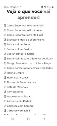 Imagem 1 de 4 de Curso De Sonbracelha Com Certificado Até Hoje Tem Promoção