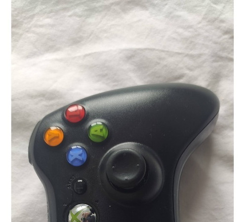 Controle Microsoft Xbox 360 Original Preto (Recondicionado)