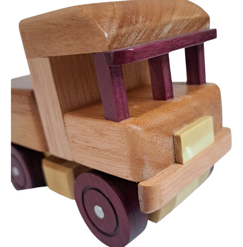 Caminhão Unimog Ii Carrinho Brinquedo Madeira Wood Monster