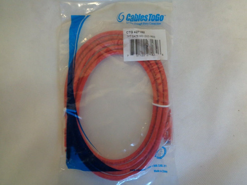 New Cables To Go Ctg27182 7'ft Cat6 Molded Networking Re Ggx