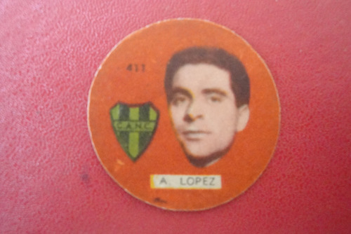 Figuritas Sport Año 1960 Lopez 411 Nueva Chicago