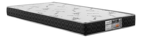 Colchão Solteiro Anti Alérgico D33 Todo Liso Sleep 78x14x188 Cor Branco
