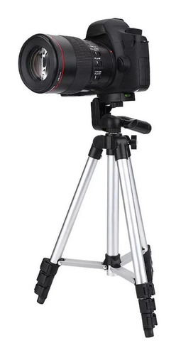 Tripie Semi Profesional Camara Celular Aluminio + Funda 1m