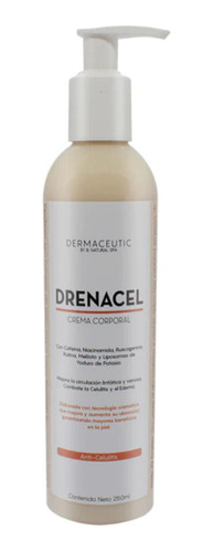 Drenacel Crema Anticelulitis Con Cafeina Al 6% 250 Ml