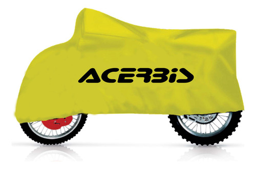 Funda Para Moto Acerbis Color Amarillo