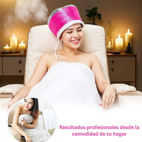 Gorra Eléctrica Para Cabello Térmica Para Baños Capilares