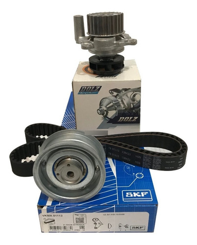 Kit Distribución Skf +bomba De Agua Dolz Vw Golf 4 2.0 8v