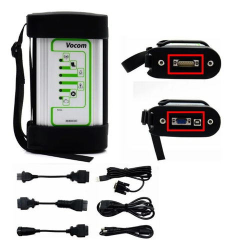 Scanner Volvo Vocom 1 + Techtool Faz Fh4