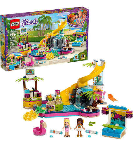 Lego Friends Andrea's Pool Party 41374
