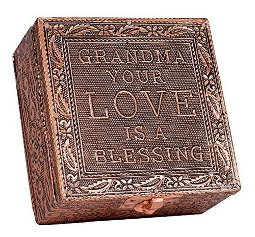 Joyero - Cottage Garden Grandma Love Blessing Small Stamped 