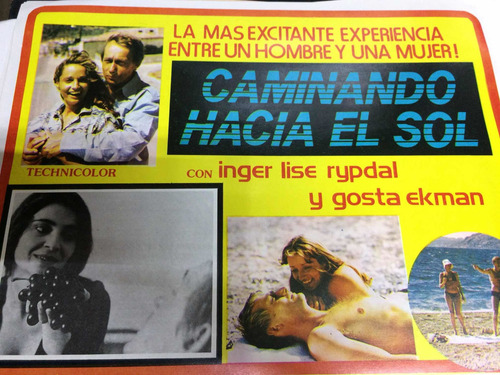 Lobby Cards Caminando Hacia El Sol Juego De 4 A 299 Pesos (Usado)