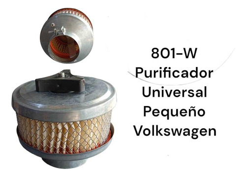 Purificador Aire Universal Pequeño Volkswagen Metal / Azul